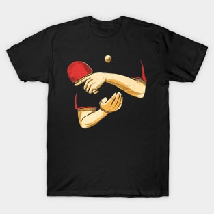 Ping pong player hands T-Shirt